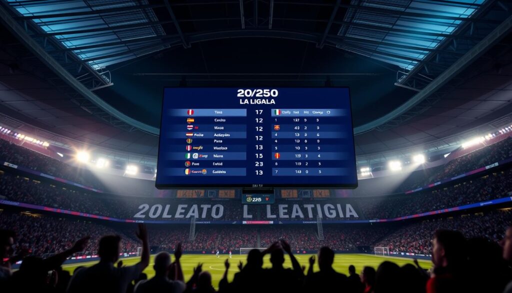 La Liga 2025 Standings