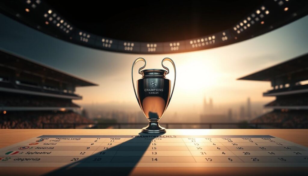 Champions League standings