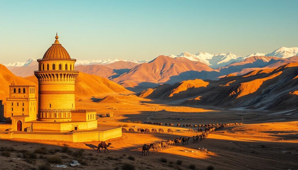 Silk Road landmarks in Kyrgyzstan Silk Road landmarks in Kyrgyzstan