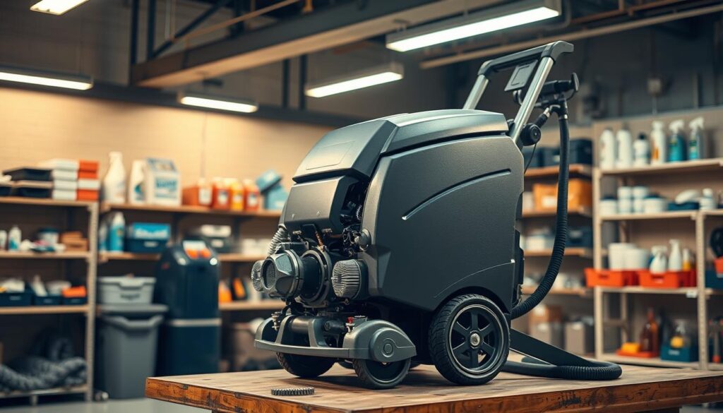 carpet cleaning machine maintenance