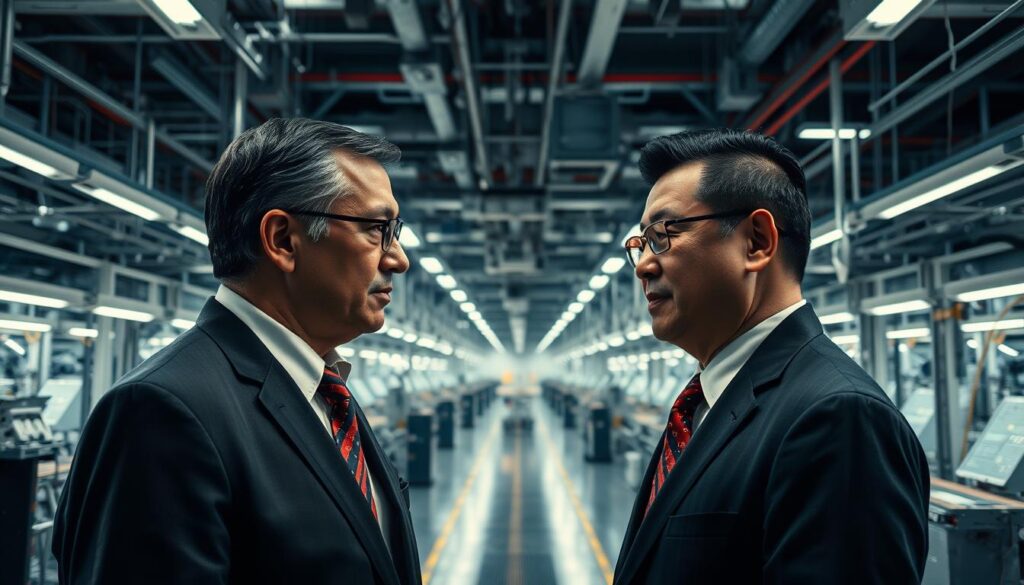 chip manufacturing rivalry