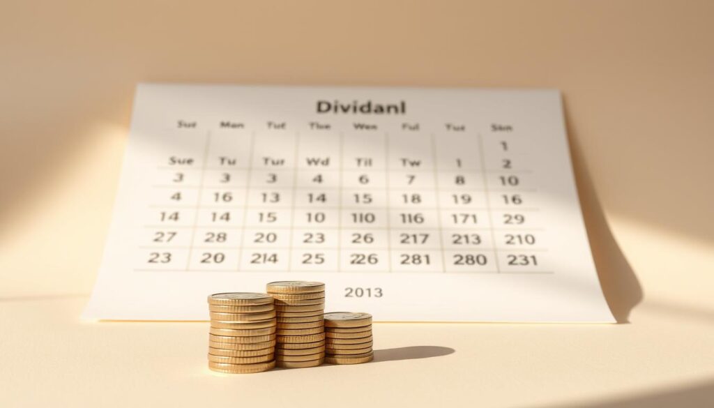 dividend income calendar