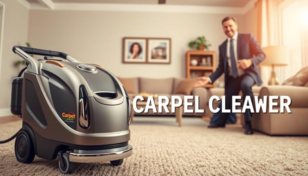 portable carpet cleaner business marketing